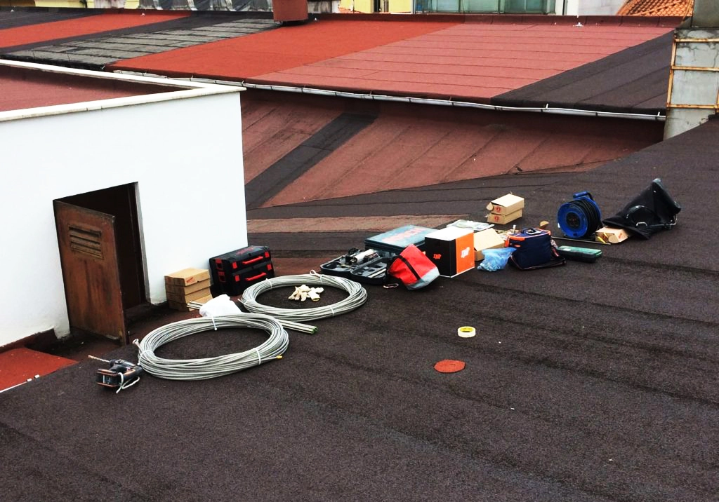 Herramientas y cuerdas sobre cubierta - DS Verticales